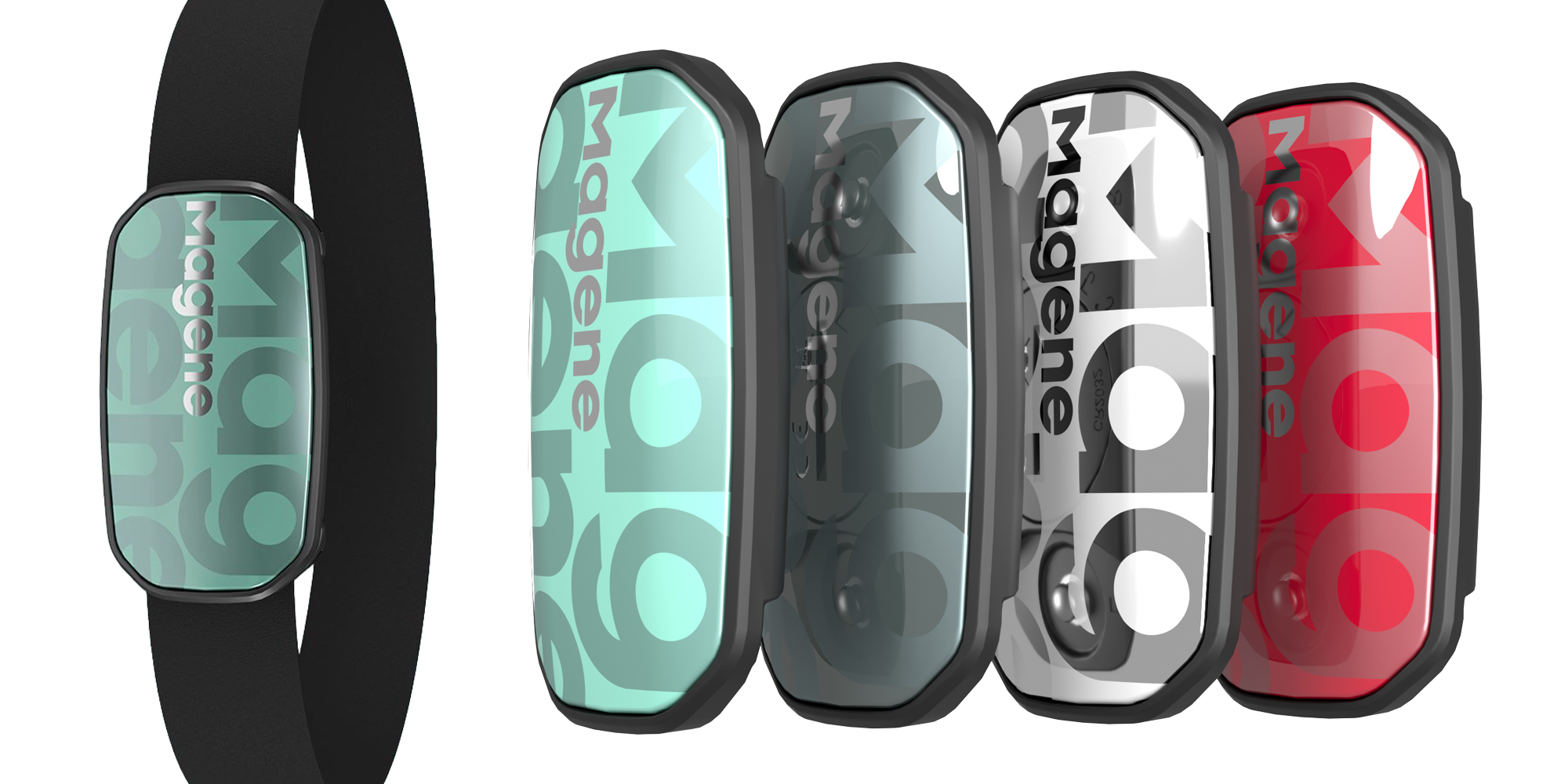 Czujnik tętna Magene H603 - niebieski